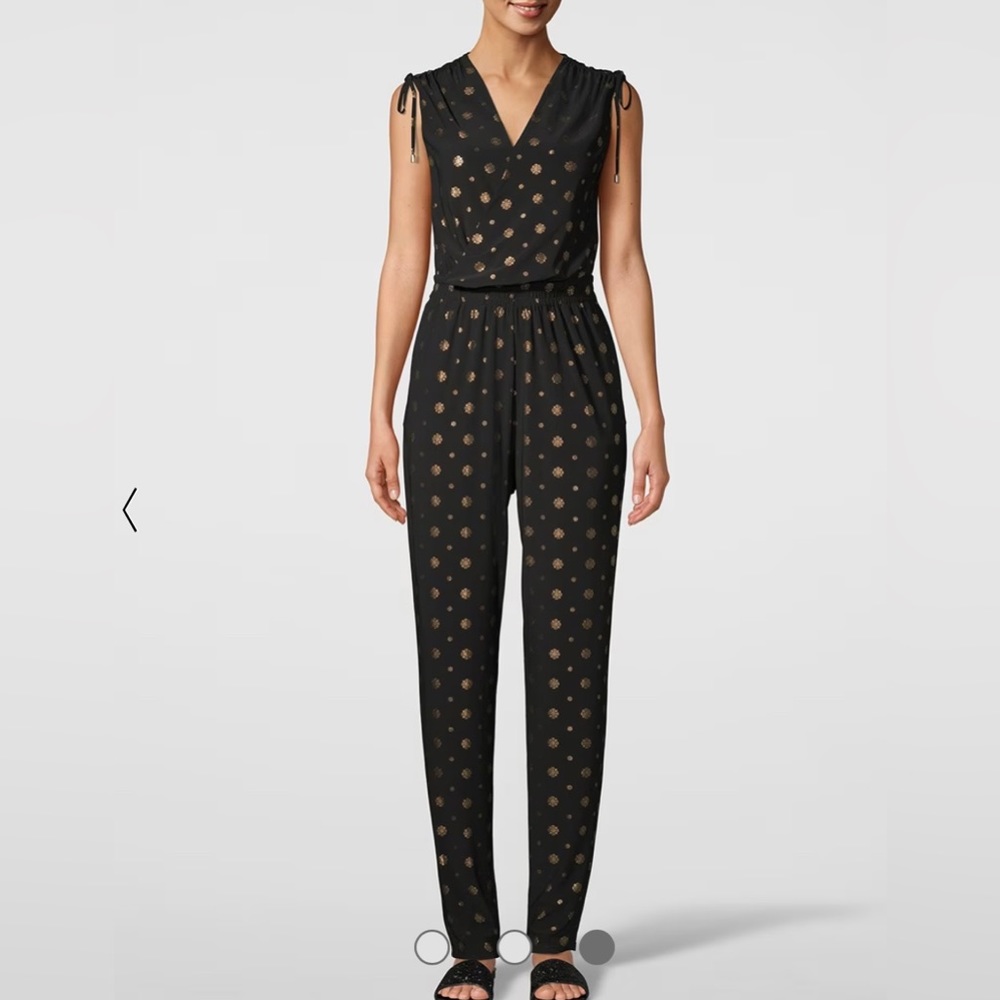 WHBM Medallion Print Jumpsuit size S